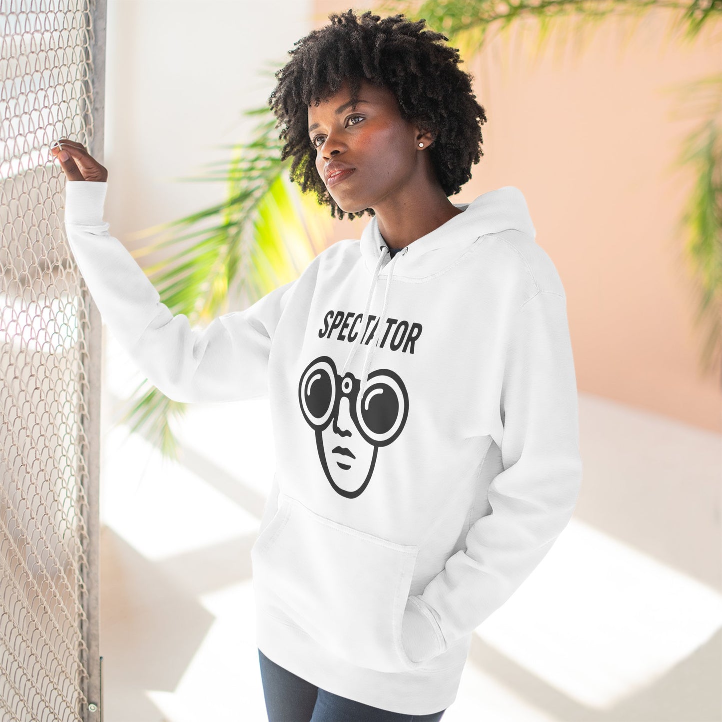 Spectator Three-Panel Fleece Hoodie | Versatile Styling for Streetwear, Casual Layering, or statement looks. Embrace the Spectator in you.