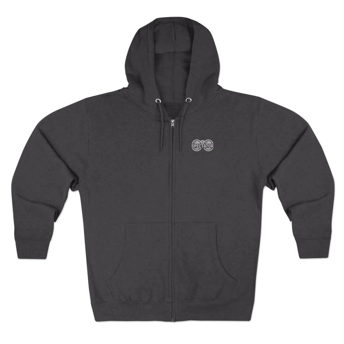 Spectator Unisex "THE ART OF WATCHING" Zip Hoodie | A Visual Manifesto for the Modern Observer.  Embrace the Spectator in you.