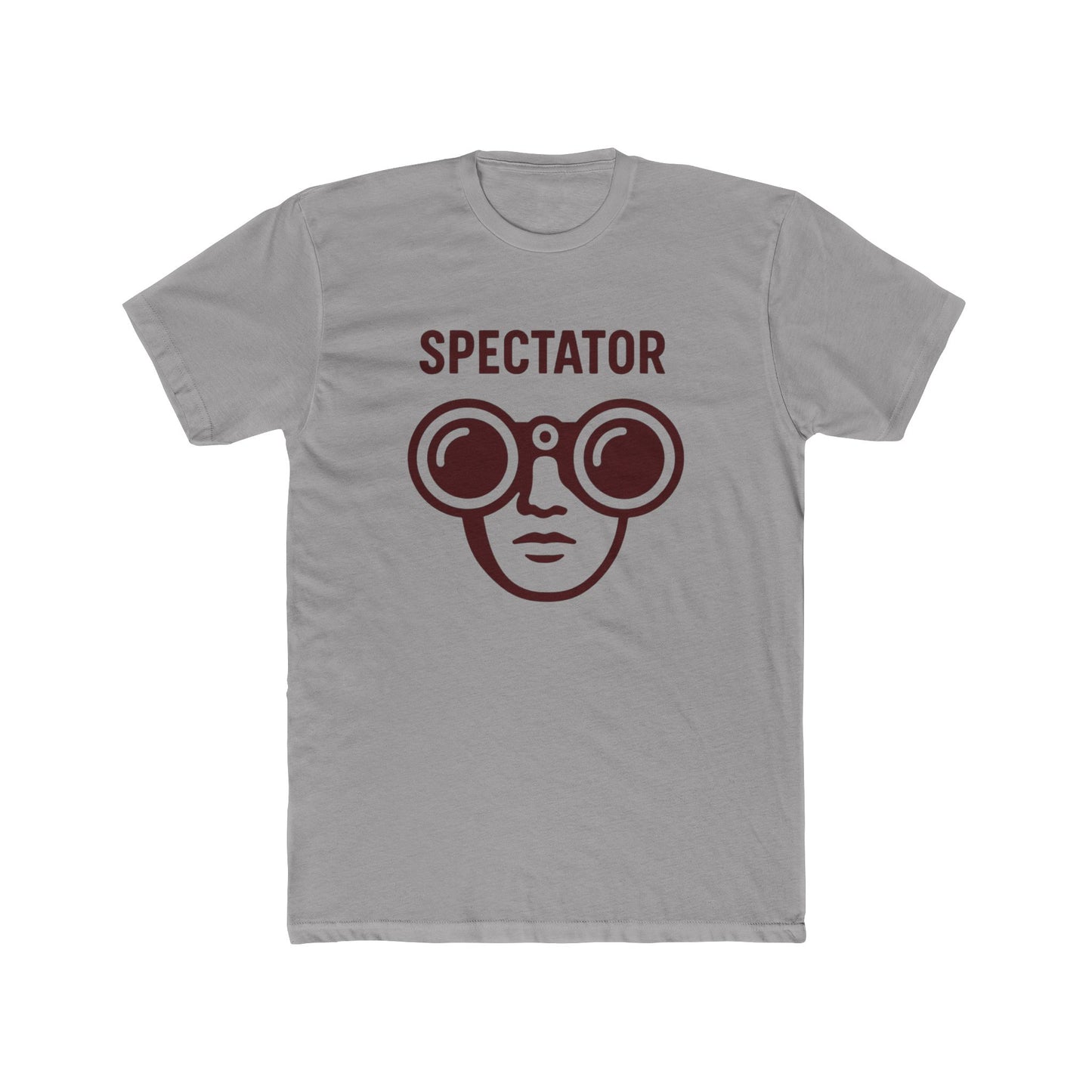 Spectator Unisex Cotton Crew Tee | Fun, more than Casual Wear, Gift for Sports Fans, Ideal for Events, Holidays, Parties