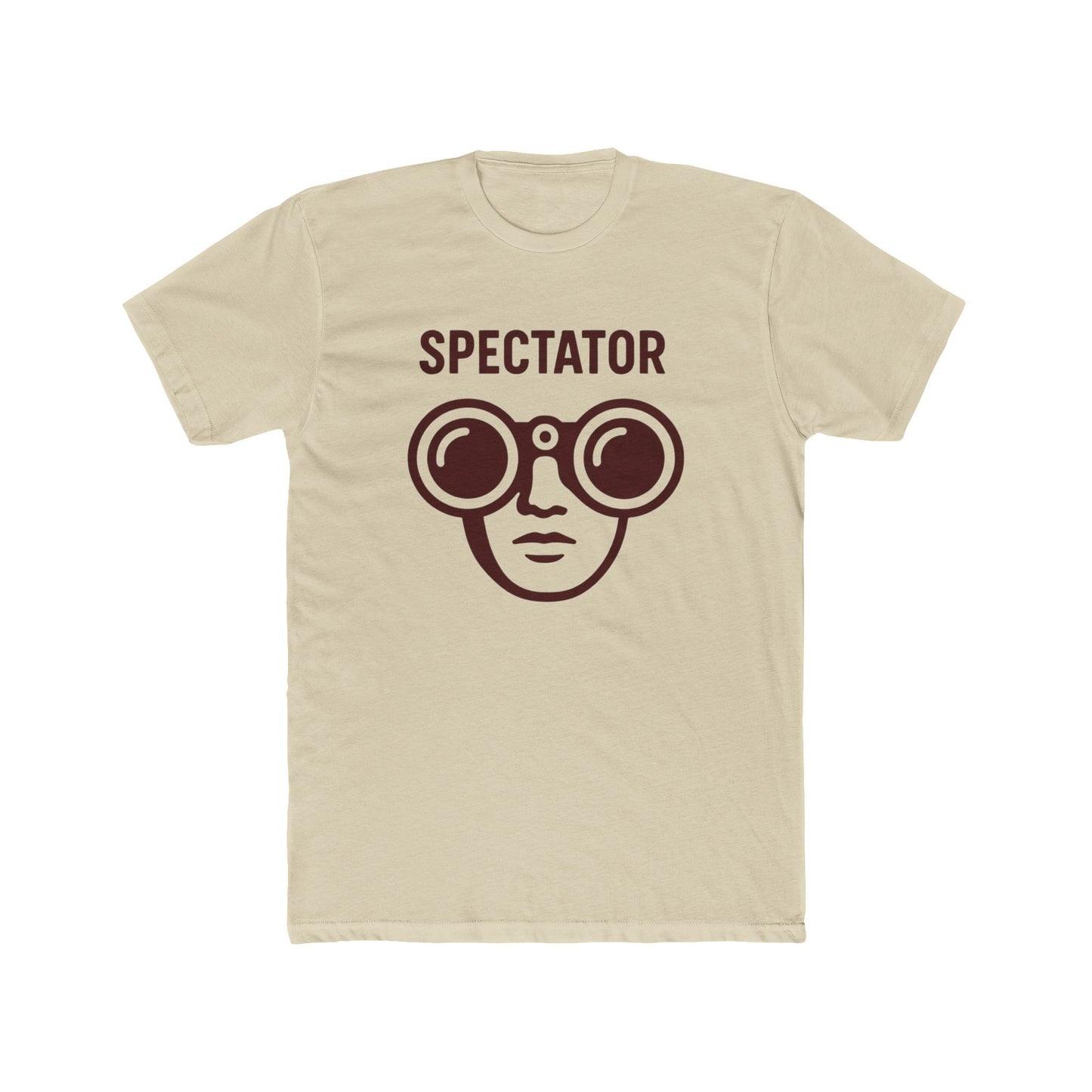 Spectator Unisex Cotton Crew Tee | Fun, more than Casual Wear, Gift for Sports Fans, Ideal for Events, Holidays, Parties
