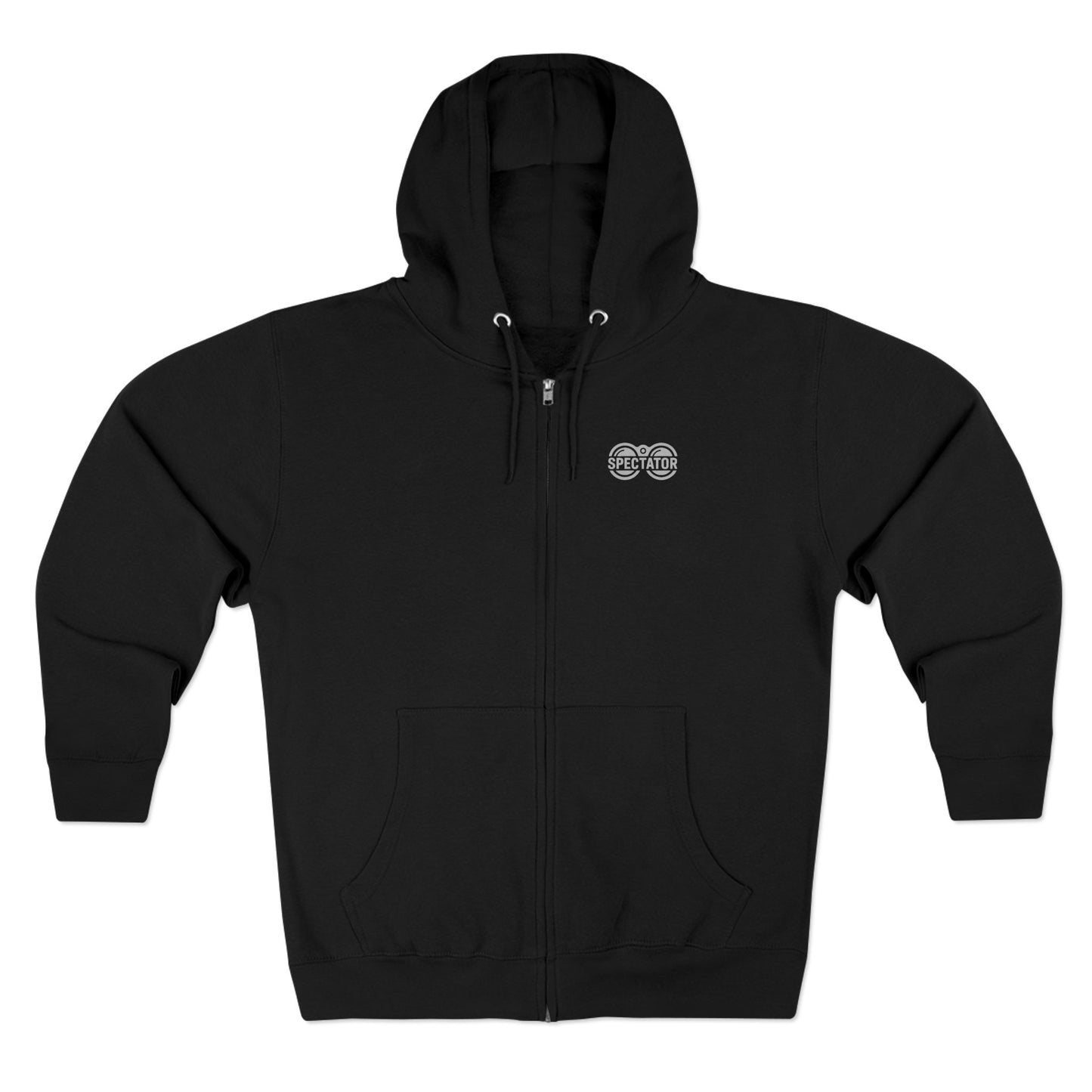 Spectator Unisex "THE ART OF WATCHING" Zip Hoodie | A Visual Manifesto for the Modern Observer.  Embrace the Spectator in you.