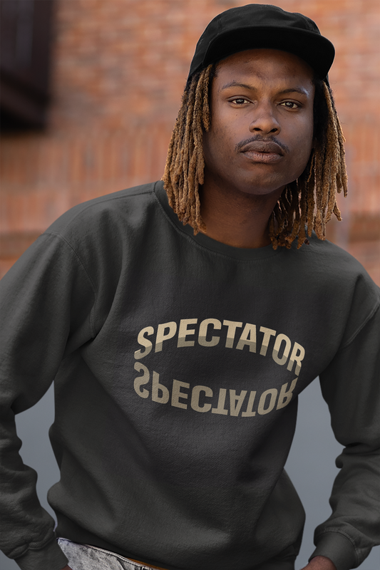 Spectator Unisex Crewneck Sweatshirt | For those Cool Days, Gameday Presence. Embrace the Spectator in you.