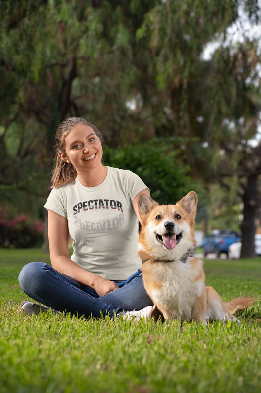 Spectator Unisex Cotton Crew Tee | Gameday Wear, whatever you're Watching. Embrace the Spectator in you.