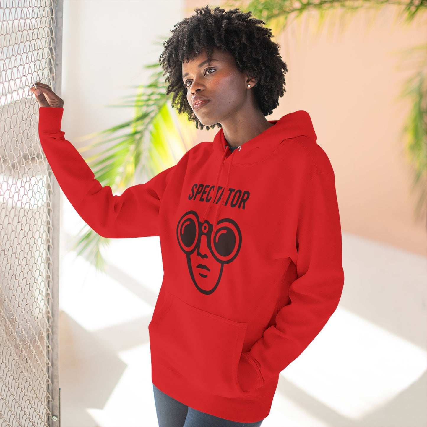 Spectator Three-Panel Fleece Hoodie | Versatile Styling for Streetwear, Casual Layering, or statement looks. Embrace the Spectator in you.