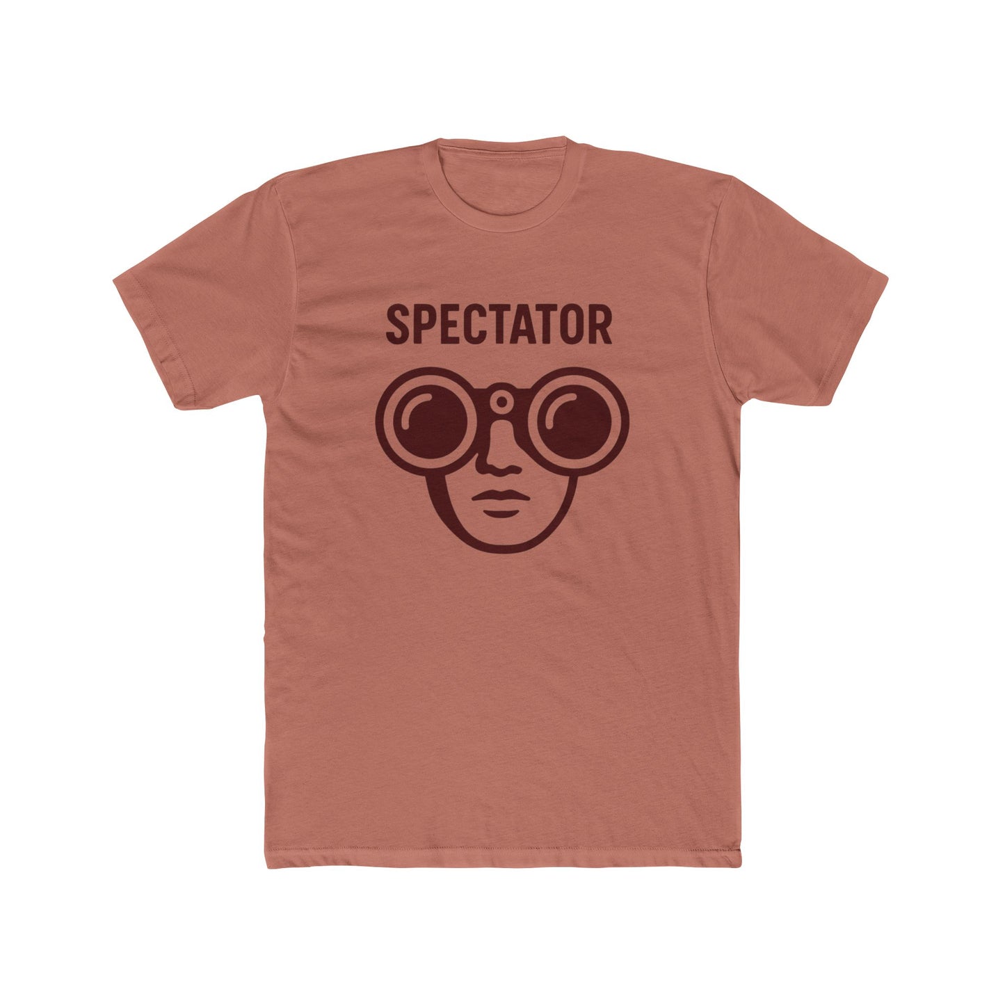 Spectator Unisex Cotton Crew Tee | Fun, more than Casual Wear, Gift for Sports Fans, Ideal for Events, Holidays, Parties