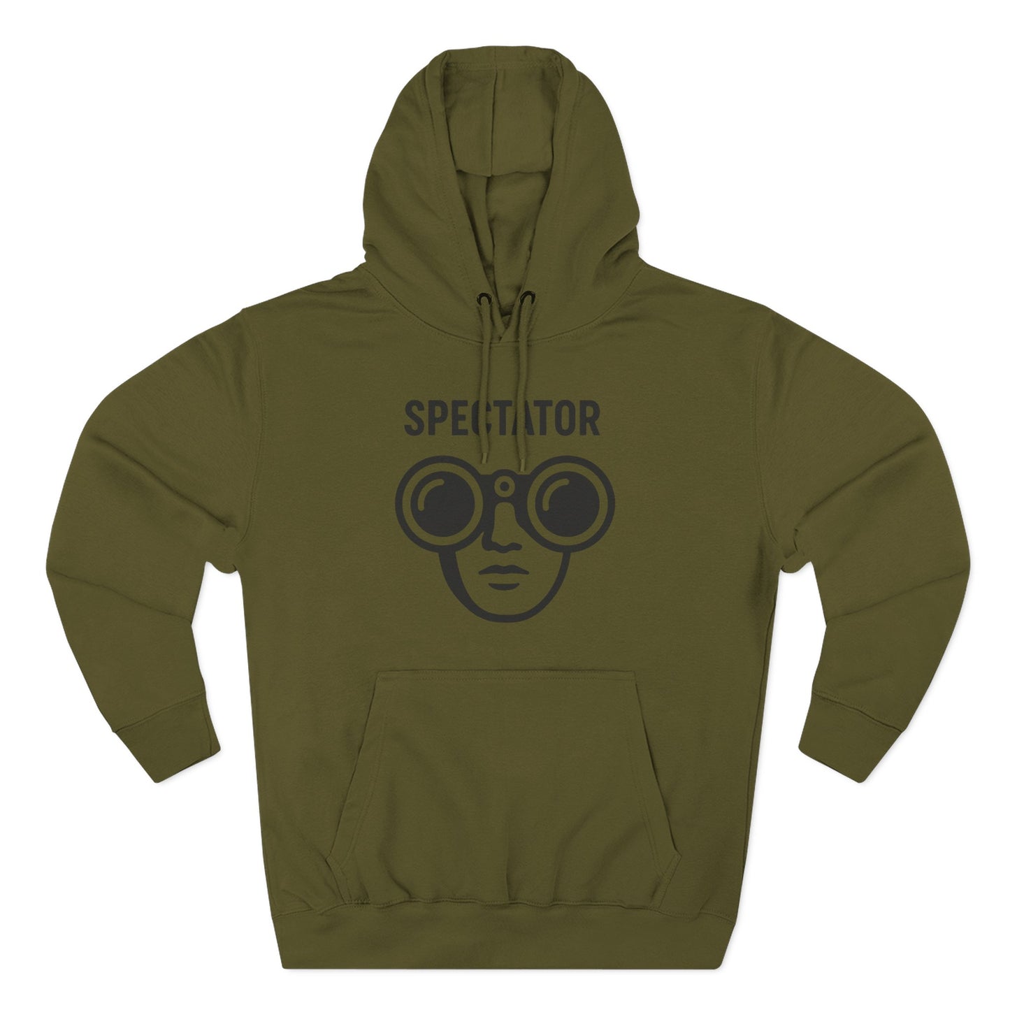 Spectator Three-Panel Fleece Hoodie | Versatile Styling for Streetwear, Casual Layering, or statement looks. Embrace the Spectator in you.