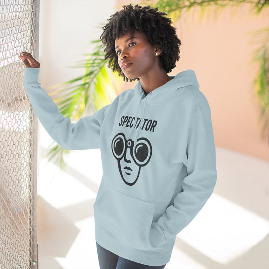 Spectator Three-Panel Fleece Hoodie | Versatile Styling for Streetwear, Casual Layering, or statement looks. Embrace the Spectator in you.