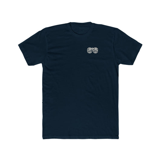 Spectator Unisex Cotton Crew Tee | The Art of Watching Shirt for Casual Wear, Gift for Movie Lovers, Pop Culture Tee, Retro Style Tee