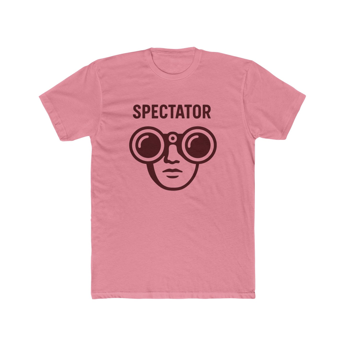 Spectator Unisex Cotton Crew Tee | Fun, more than Casual Wear, Gift for Sports Fans, Ideal for Events, Holidays, Parties