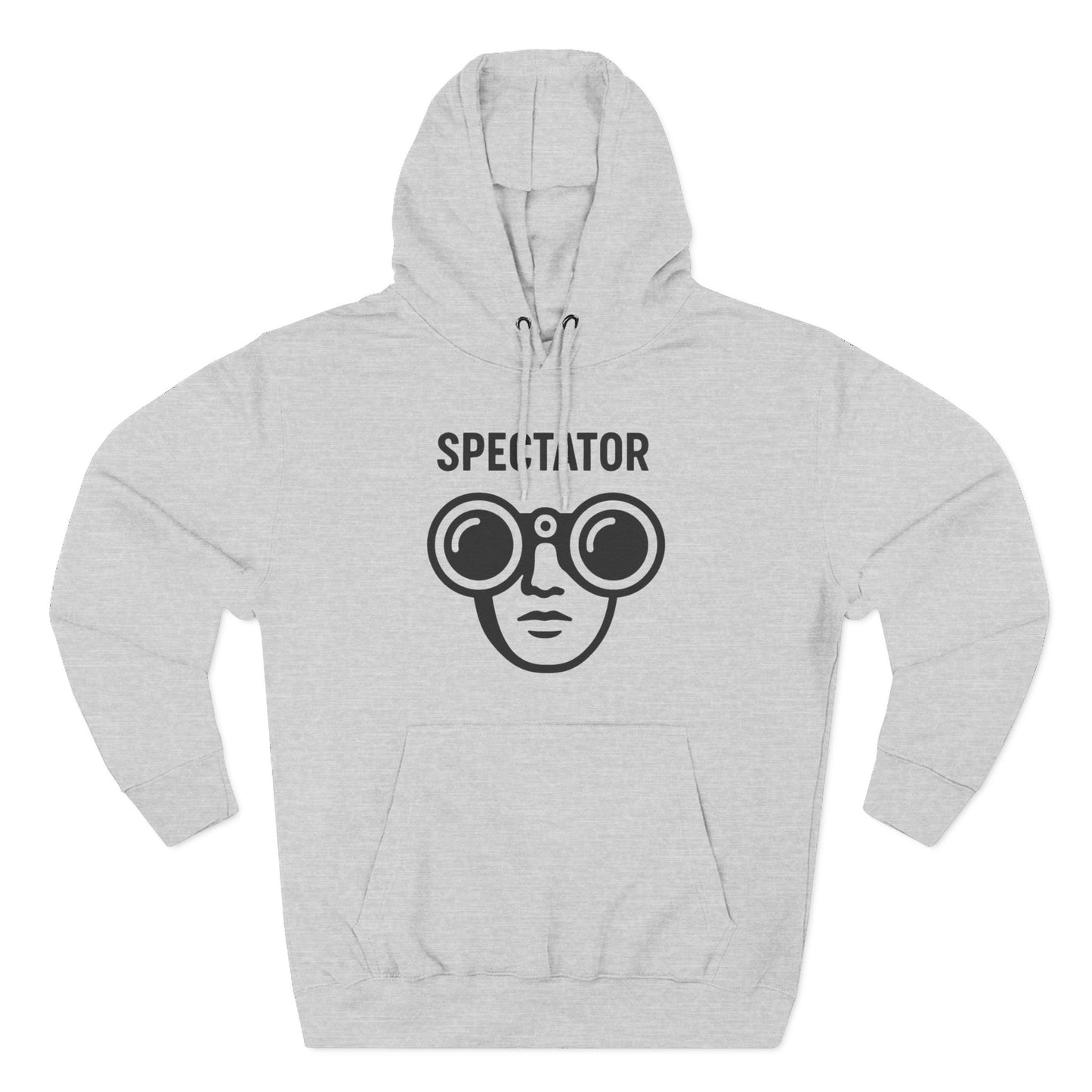 Spectator Three-Panel Fleece Hoodie | Versatile Styling for Streetwear, Casual Layering, or statement looks. Embrace the Spectator in you.