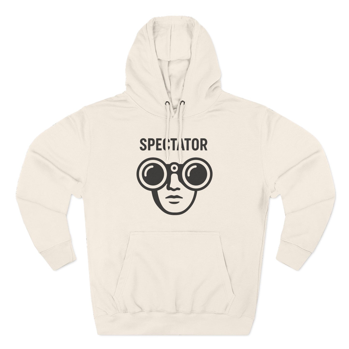 Spectator Three-Panel Fleece Hoodie | Versatile Styling for Streetwear, Casual Layering, or statement looks. Embrace the Spectator in you.