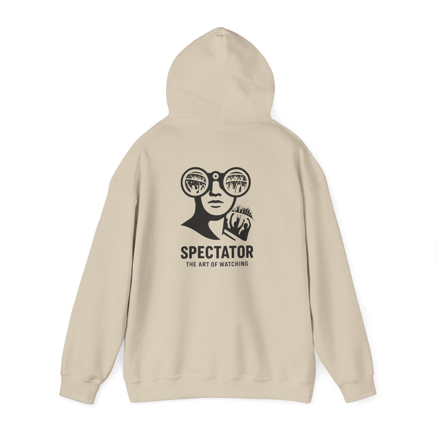 Spectator Hoodie – 'Spectator: The Art of Watching' Graphic Pullover