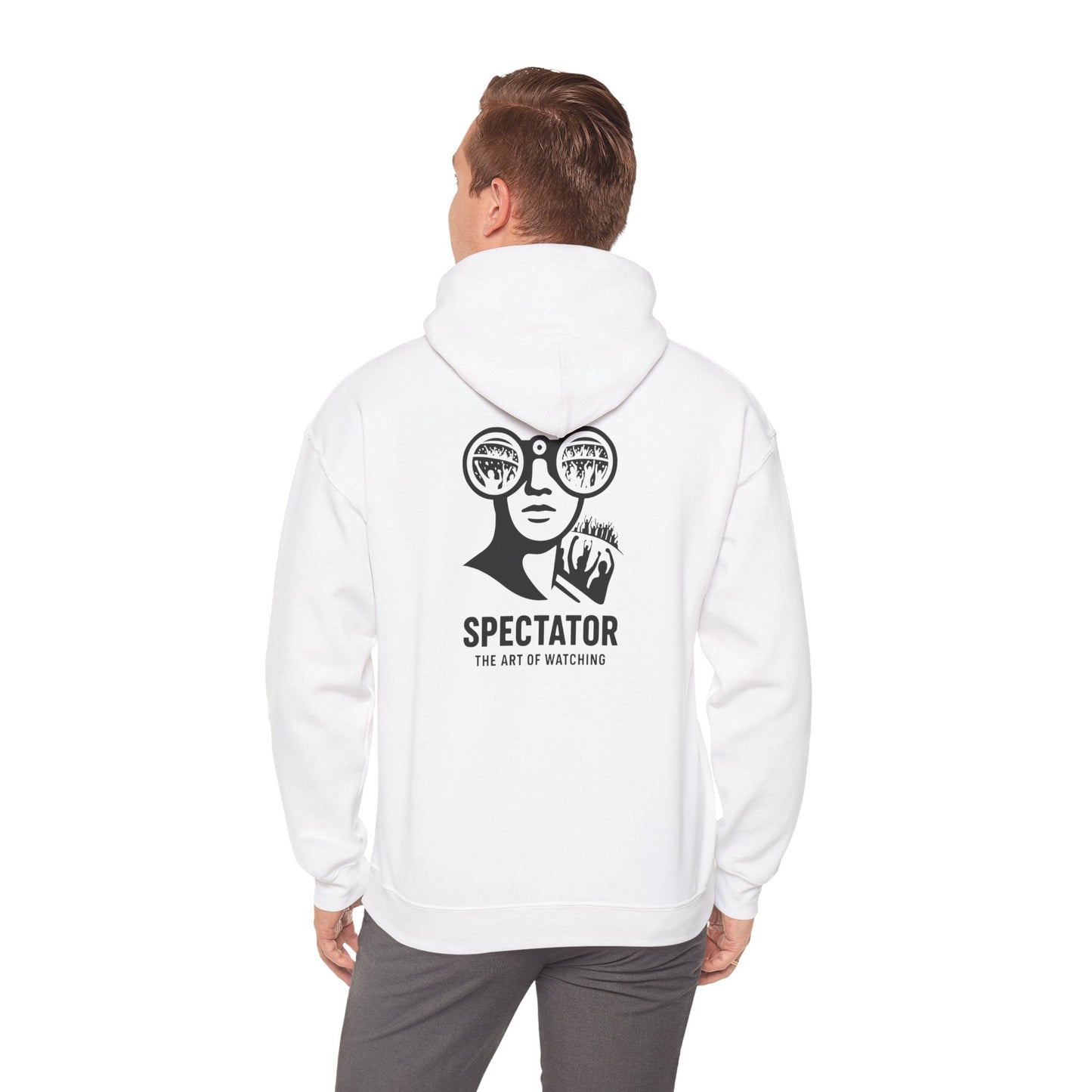 Spectator Hoodie – 'Spectator: The Art of Watching' Graphic Pullover