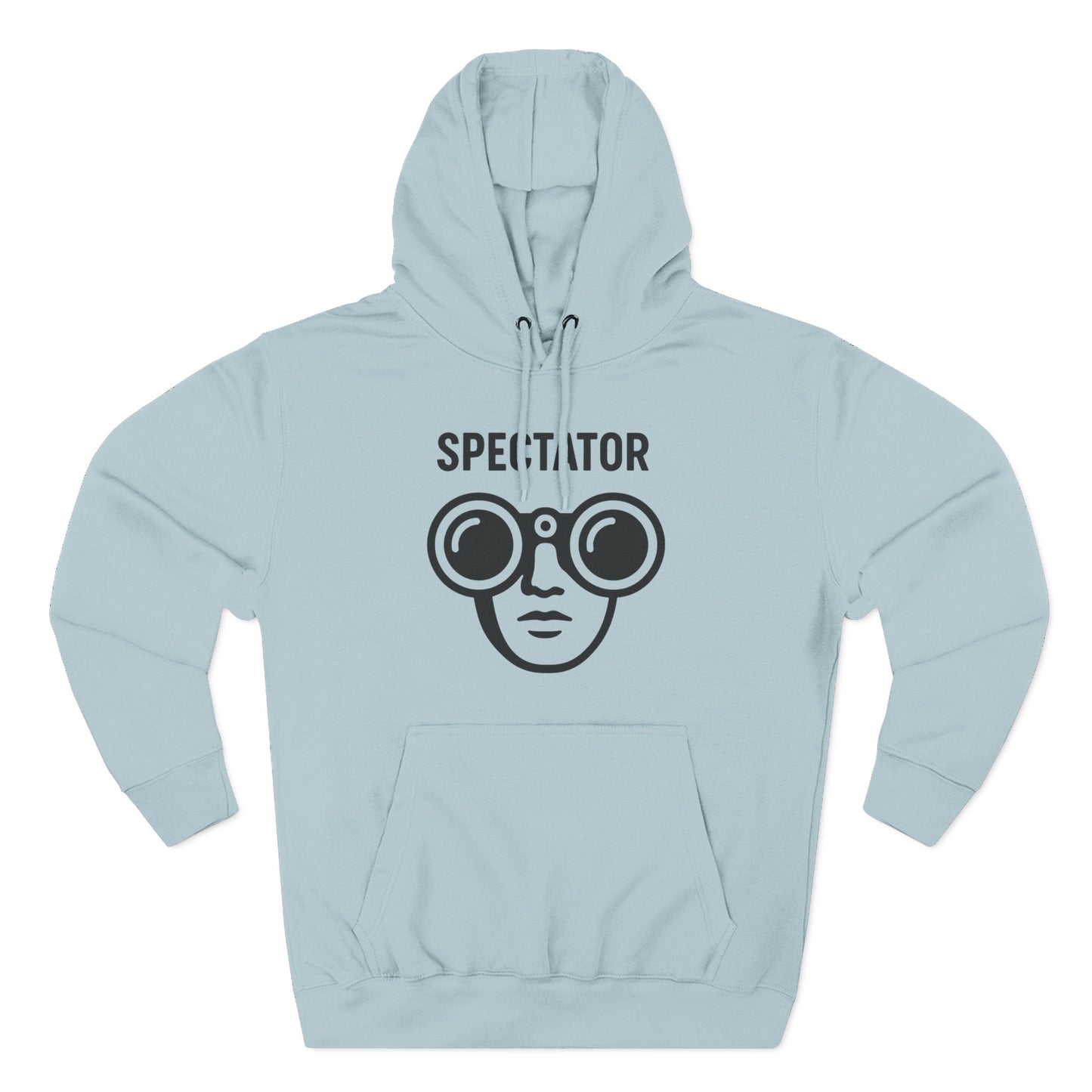 Spectator Three-Panel Fleece Hoodie | Versatile Styling for Streetwear, Casual Layering, or statement looks. Embrace the Spectator in you.