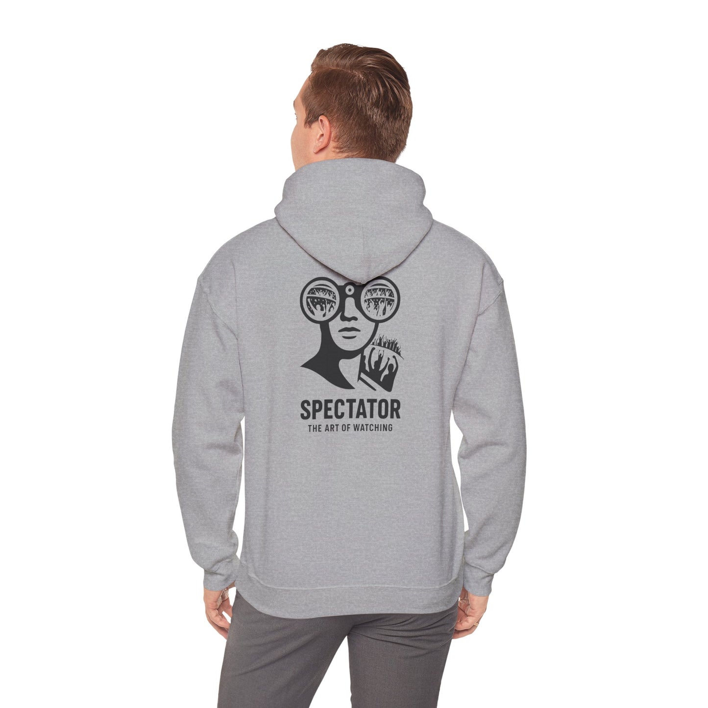 Spectator Hoodie – 'Spectator: The Art of Watching' Graphic Pullover