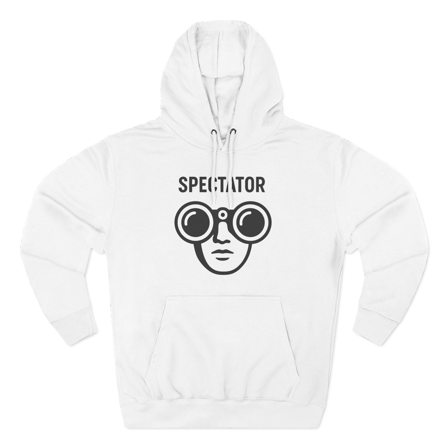 Spectator Three-Panel Fleece Hoodie | Versatile Styling for Streetwear, Casual Layering, or statement looks. Embrace the Spectator in you.