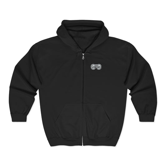 Spectator New York Zip Hoodie — Vintage Sports Fan Full‑Zip Sweatshirt